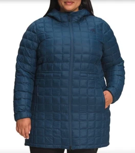Neu The North Face ThermoBall Eco gesteppter gefütterter Damenparka mit Kapuze Übergröße 2X - Bild 1 von 3