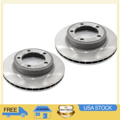 Se adapta a Ford F650 2004 2005 2006 2007 2008 2 piezas rotor de freno de disco delantero DuraGo Foto 1 de 3