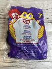 ?? 2000 Mcdonalds Happy Meal Ty Spinner The Spider Beanie Baby Plush Toy # 7 Vtg