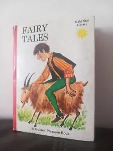 Fairy Tales Hans Christian Andersen Gold Star Library Illus. Ridolphi 1967 HB VG - Imagen 1 de 5