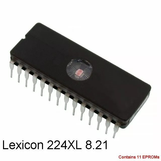 Lexicon 224XL OS 8.21 Update ROM Set - bios upgrade eprom firmware 224 XL FX - Imagen 1 de 1
