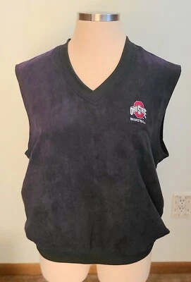 New NWT Montery Club black Pullover Vest Ohio State Basketball  University  - Image 1 of 4