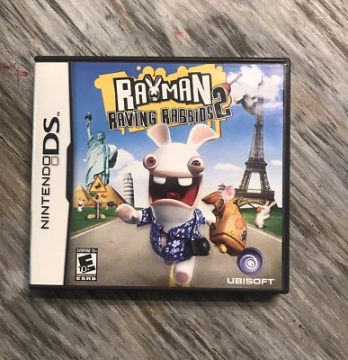 Rayman Raving Rabbits 2 (Nintendo DS, 2006) Complete - Tested - Image 1 of 3
