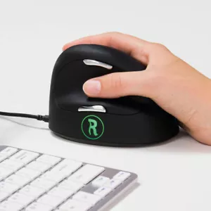 R-GO BREAK HE MOUSE USB Wired Right Hand Vertical for Computer or Laptop - Picture 1 of 10