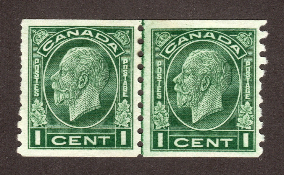 CANADA  #205i  MINT H <LINED PAIR>  (C1608023) - Image 1 of 1