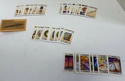 2006 Hasbro Clue DVD Board Game Replacement Parts 42 Cards & Case File Envelope - Image 1 of 2