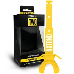 Nxtrnd Two Football Mouth Guard Football Mouthpiece with Strap Fits Adult & Y... - Picture 1 of 7
