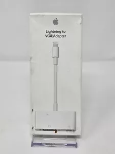 Apple Lightning to VGA Adapter for iPhone/iPad | OEM | MD825AM/A | A1439 | White - Zdjęcie 1 z 4