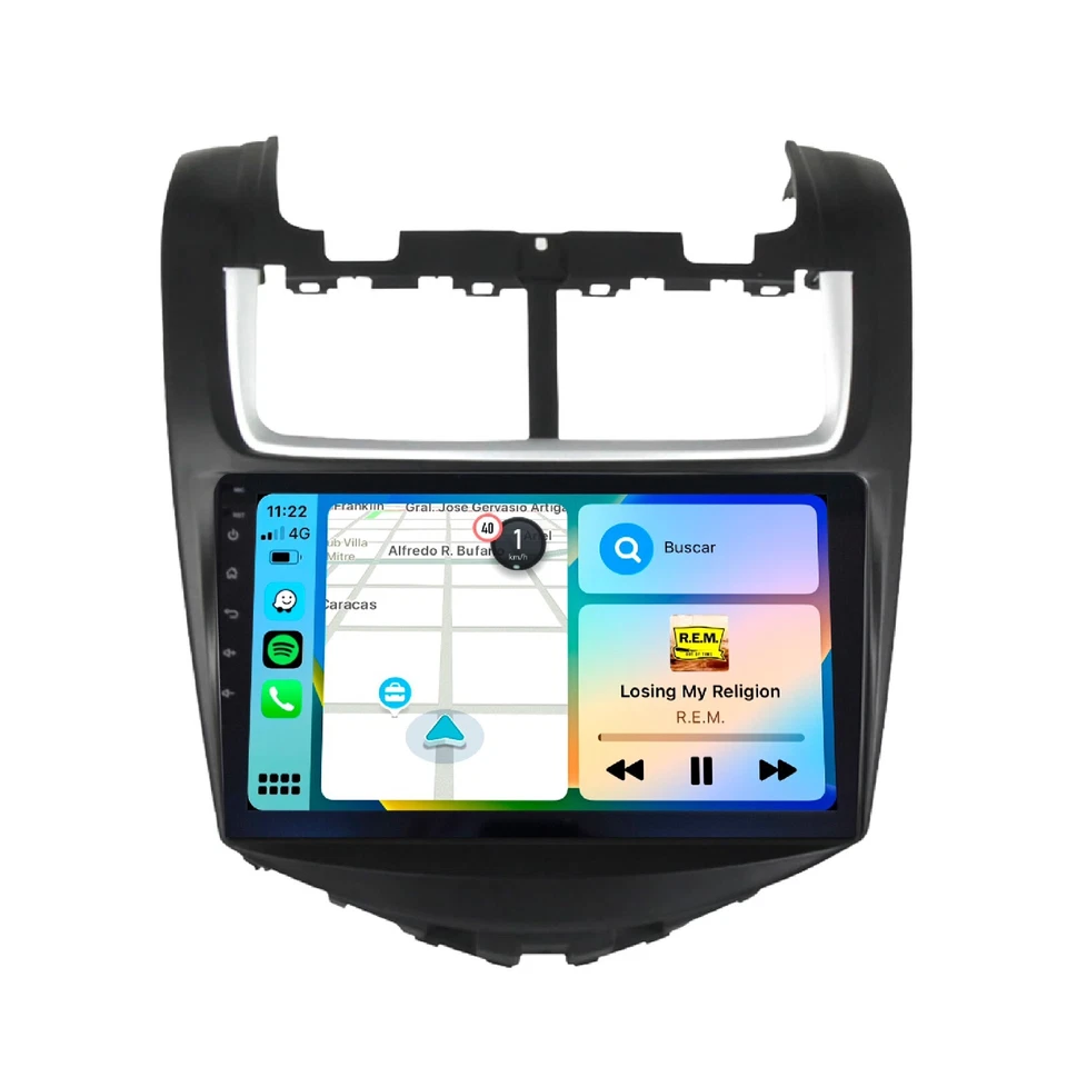 Autoradio Android per Chevrolet Aveo-Sonic 2014 -Octacore 4GB 64GB -Telecamera - Immagine 1 di 4