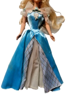 Barbie Sleeping Beauty Magic Eyes Mattel Princess Doll Blue Gown Dress (no doll) - Picture 1 of 6