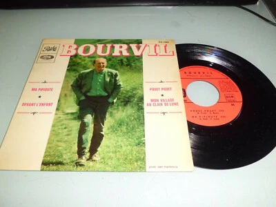 BOURVIL  45 Tours EP 7" VINYLE /  Pathé ‎EG 1084     1968 (BT) RARE - Photo 1/2