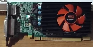 Dell AMD Radeon V337 1GB RAM Model C869 PCIe Video Graphics Card DVI DisplayPort - Picture 1 of 7