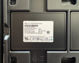 New Samsung PM9A3 3.84TB 2.5" U.2 NVMe PCIe Gen 4 MZ-QL23T80 MZQL23T8HCLS-00A07 - Picture 1 of 1