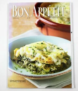 Bon Appetit Magazine June 2007 Strawberries Father's Day Korean BBQ - Picture 1 of 5