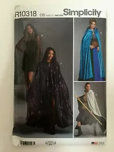 Disfraz Simplicity 8721 Mis Capas Shirley Botsford Medieval Talla Única Sin Cortar - Imagen 1 de 6
