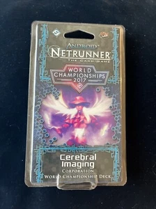 Mazo 49 cartas IMAGEN CEREBRAL Android NetRunner LCG 2017 World Champion Corp - Imagen 1 de 2