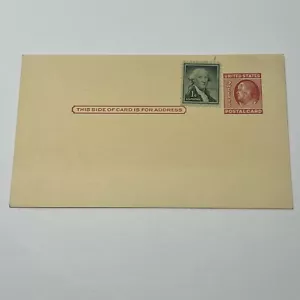 US SC UX38 Unused 2 cent Franklin with SC 1031 #A37 - Picture 1 of 2