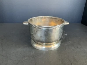 ANTIQUE ASA LINES INTERNATIONAL SILVER CO PLATED  DISH BOWL TRAIN OR SHIP ? - Picture 1 of 8