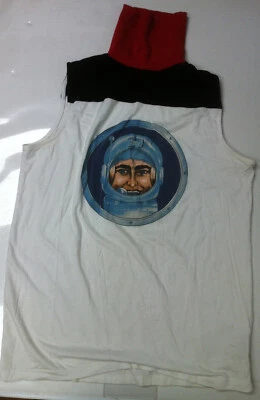 DEVO New Traditionalist Turtleneck Muscle T-Shirt PUNK NEW WAVE - Image 1 of 3