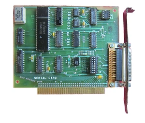 Genuine Vintage IBM Serial 8-Bit ISA Card - Picture 1 of 4