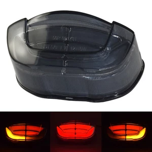 Smoke Led Integrated Bliner Taillight For HONDA CB 125R 250R 300R CB650R CBR650R - Picture 1 of 11