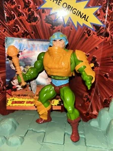 Man At Arms (HARD HEAD/hong Kong) Masters Of The Universe 100% w Mini Comic - Picture 1 of 21