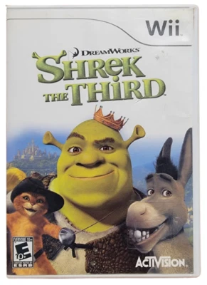 Shrek the Third (Nintendo Wii) Complete CIB! Disc Near Mint Tested! - Image 1 of 3