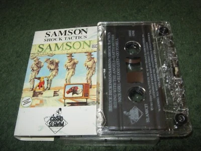 Samson - Shock Tactics (cassette) bruce dickinson of iron maiden Foto 1 de 4
