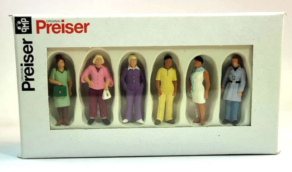 Preiser: Figurenset stehende Frauen - 1:50 - 68215 - Bild 1 von 1