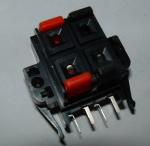 10 Jalco YKD 21-0192 PCB Montaje 4 Vías Altavoz Cable Terminales  - Imagen 1 de 4