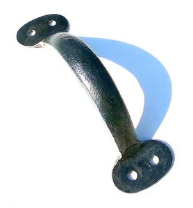 Handmade Arch Pull Handle 4.3" Wrought Iron Cabinet Door Antique Cupboard Drawer - Picture 1 of 10