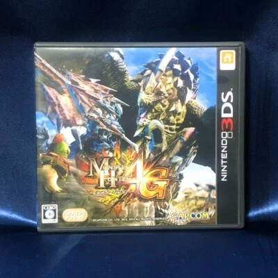 Nintendo 3DS Monster Hunter 4G 3DS game software used - Image 1 of 4