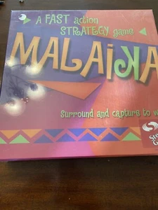 Malaika Strategy Board Game New & Sealed Fast Action Ultra Rare VTG - Picture 1 of 3