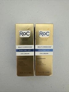 2Boxes RoC Multi Correxion Even Tone + Lift Eye Cream Reduces Dark Circles 0.5oz - Picture 1 of 5