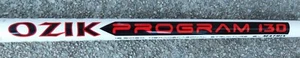 1 Matrix Ozik Program 130 Stiff Flex .370" Parallel Tip Graphite #3 Iron Shaft - Picture 1 of 3