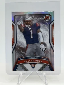 Ja'Lynn Polk 2024 Topps Rifrattore Resurgence RC 165 Rookie - Foto 1 di 2