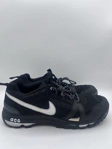 Sneakers Nike ACG Rongbuk vintage 2010 robuste trail escursionismo nere da uomo taglia 12 - Foto 1 di 9
