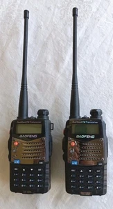 BaoFeng UV-5RA Dual Band FM Transceiver 2-Way Radio Black FOR PARTS ONLY - Picture 1 of 9