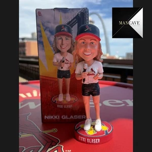 NIKKI GLASER ST LOUIS CARDINALS BOBBLEHEAD 9-1-25 THEME SGA 1st Stl Woman Bobble - Picture 1 of 1