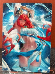 Goddess Doujin Anime Plastic Card Color Watch Through Card Nilou Genshin - Picture 1 of 7