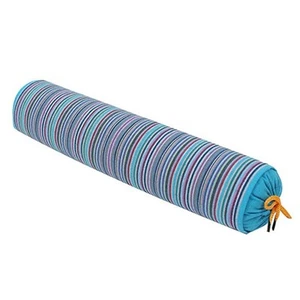 Levoberg Round Buckwheat Hull Pillow Neck Roll Pillow Cervical Support Pillow... - Picture 1 of 5