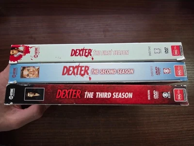 Dexter - Season 1, 2 & 3 - DVD Region 4 - Very Good Condition - image 1 of 4
