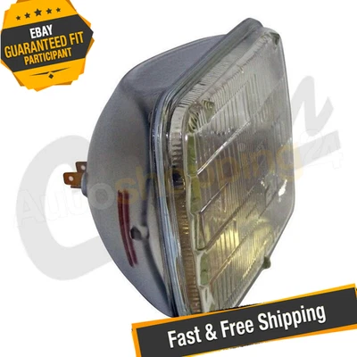 Faro halógeno Crown J8134319 H6054 haz sellado para 87-95 Jeep Wrangler YJ Foto 1 de 4