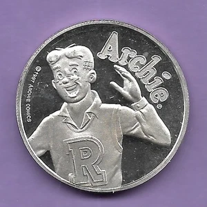 CARTOON CELEBRITIES – ARCHIE  .999 SILVER ROUND - Picture 1 of 2