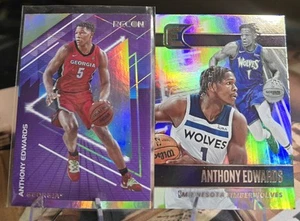 Anthony Edwards Recon und Essentials 2 Karten Lot - Bild 1 von 2