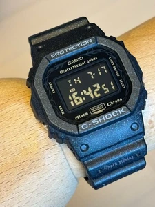Casio G-Shock DW-5600GM Vintage Gunmetal Unisex Watch Used, Battery Replaced - Picture 1 of 9