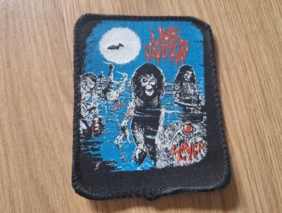 Slayer "Live Undead" 80s Vintage Patch Thrash Metal Kreator Sodom Metallica - Imagen 1 de 2