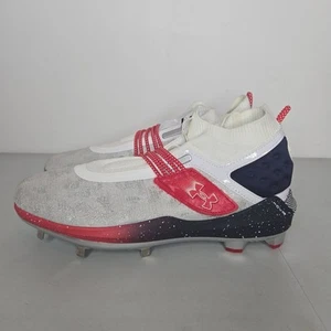 Under Armour Men's HOVR UA Harper 8 USA Baseball Softball Metal Cleats Size 14 - Picture 1 of 11