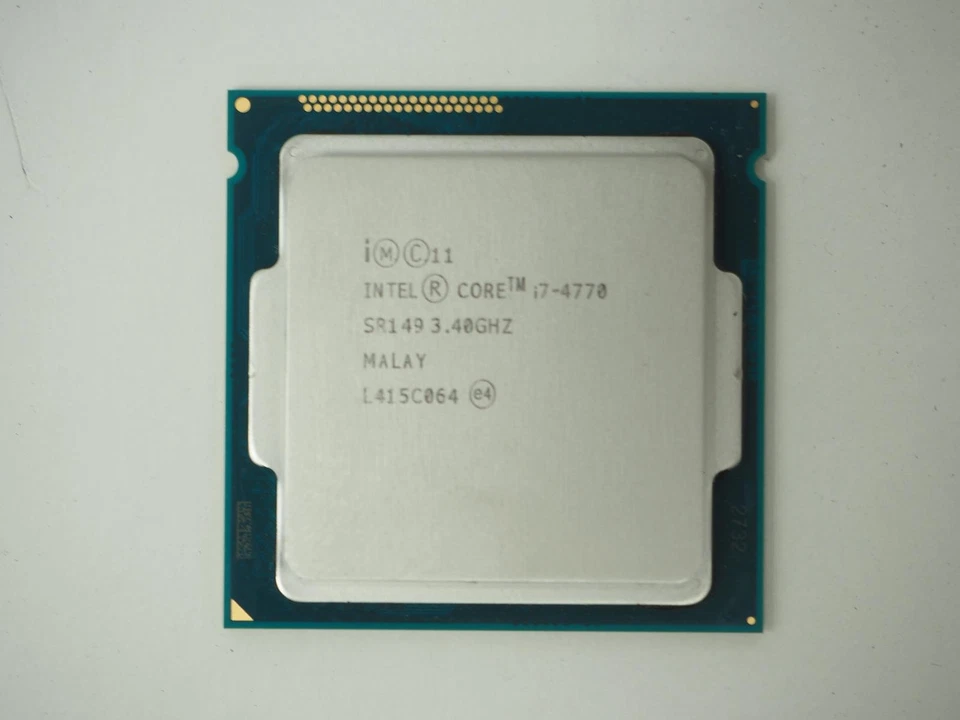INTEL CORE I7-4770 3.40GHz FCLGA1150 CPU Processor - Image 1 of 2