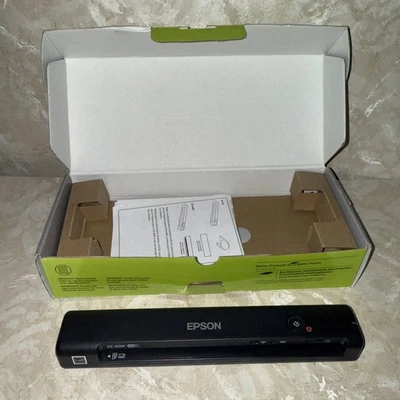 NO CABLE Epson WorkForce ES-60W Wireless Portable Document Receipt Scanner - Image 1 of 4